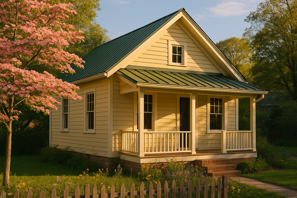 1BR rental in Asheville — Five Points Edgemont — 1BR cottage